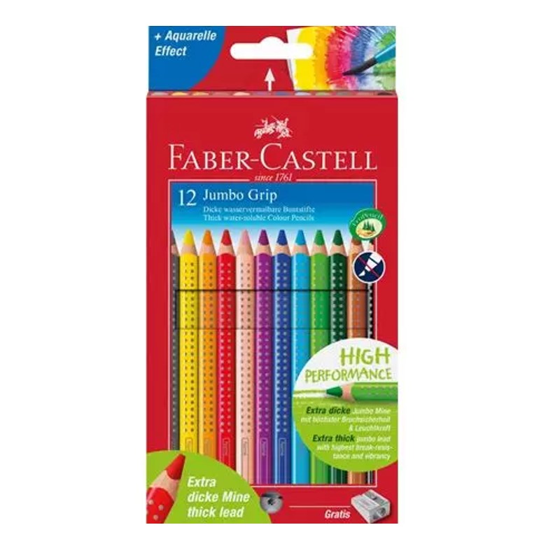Lápices de Colores Faber Castell Sparkle con Estuche Kit