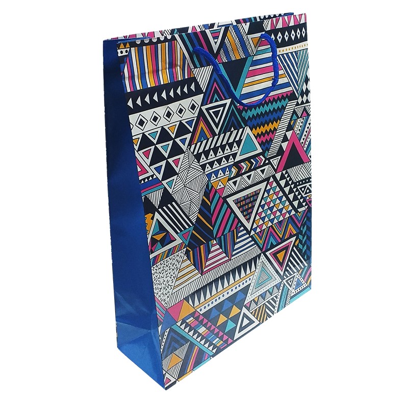 Bolsa de regalo grande 30x12x41 cm. arco iris - Carrefour